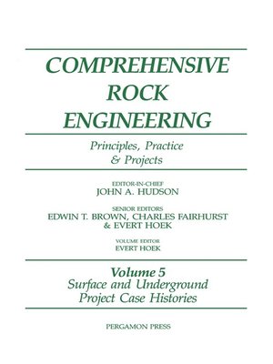 cover image of Surface and Underground Project Case Histories